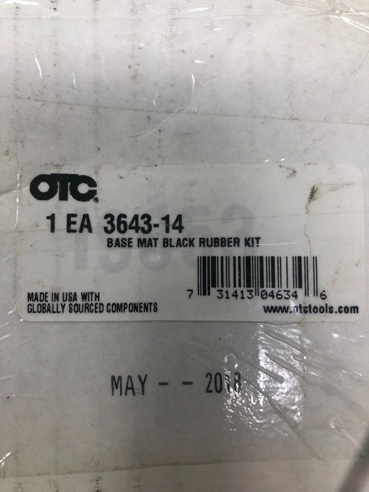 OTC 3643-14 Base Mat Black Rubber Kit - Image 4 of 4