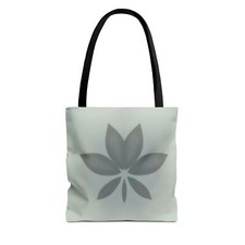 New Lotus Tote Bag, Eco-Friendly Shopper, Gift for Yoga Lovers, Floral Tote