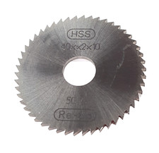 ReBo HSS 40 x 2 x 10 x 50Z  NEU  Metall Kreiss&auml;geblatt DIN 1837 Made in Germany
