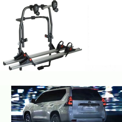 FAHRRADTRÄGER HINTEN STAND UP 2 SCHIENEN TOYOTA LAND CRUISER PRADO 2010 2 FAHRRÄDER