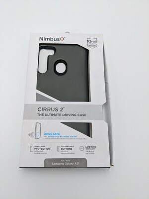 Samsung Galaxy A21 Nimbus9 Cirrus 2 Case - Gunmetal Gray