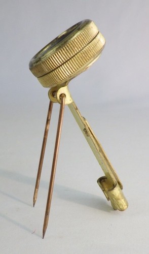 Vintage TRU NORD Compensated Brass Clip On / Pocket Compass - Picture 3 of 5