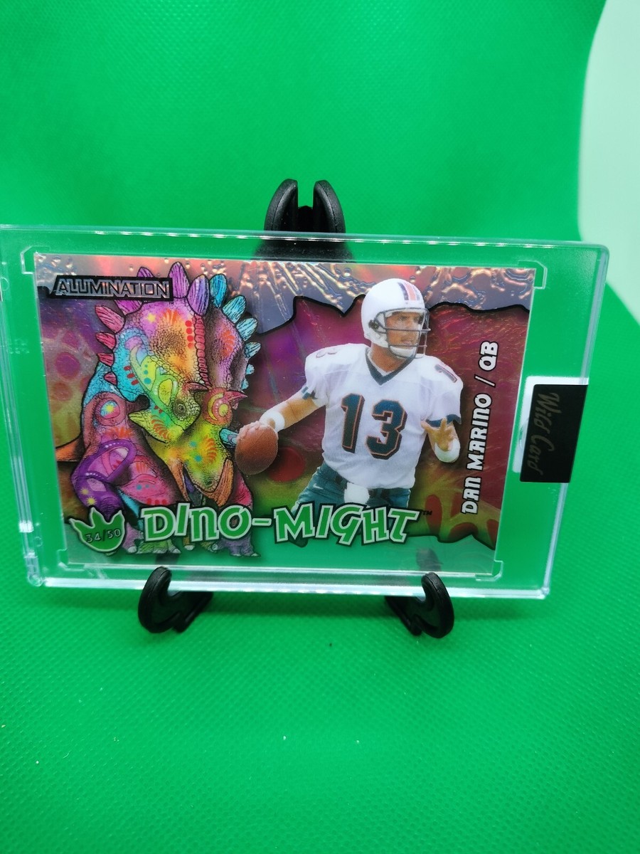 2023 Wild Card Alumination Dino Might Silver Refractor Dan Marino