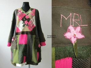 hippie sweater dress