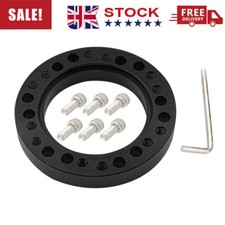 Aluminium Steering Wheel Hub boss PCD Adapter Spacer 12.5mm For Momo Nardi OMP