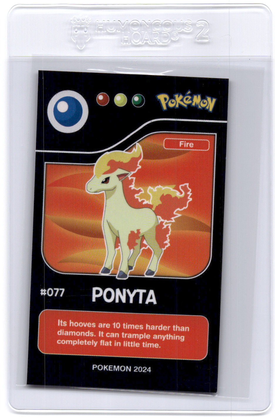 Ponyta Pokemon Card