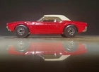 1975 Matchbox Lesney Superfast #1 Dodge Challenger Red With Chrome Interior -VG+