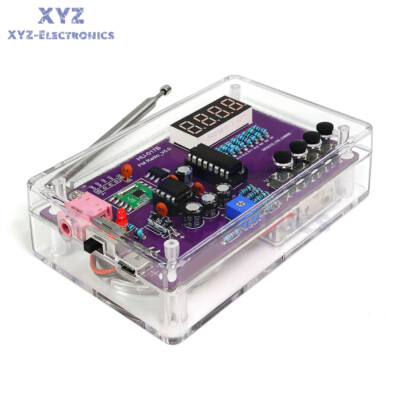 DIY FM Radio Electronic Kit 87-108MHz Digital RDA5807S Module Soldering Project