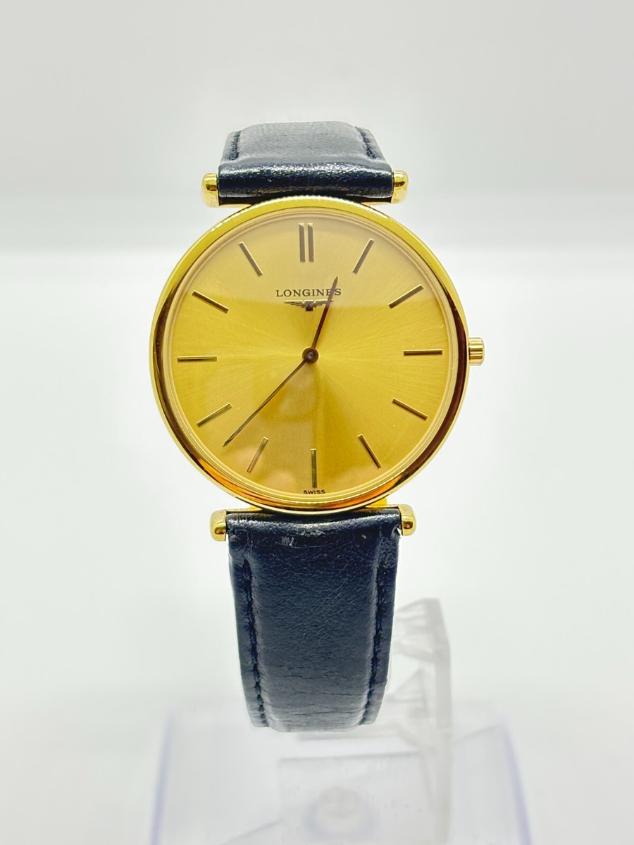 Exc+5] LONGINES L4.635.2 La Grande Classique Swiss Gold Qz Men's