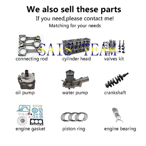 Isuzu 4BB1 Engine Full Gasket Set for NPR NKR NHR NQR Loader Truck  etc - Bild 5 von 5