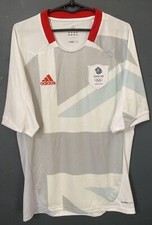 MEN'S OLYMPIC GREAT BRITAIN TEAM 2011/2012 FOOTBALL SOCCER SHIRT JERSEY SIZE S