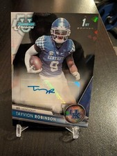 Tayvion Robinson Black Sapphire Auto /10 2023 Bowman Chrome U University