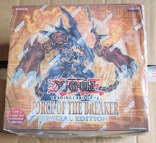 2007 YUGIOH FORCE OF THE BREAKER SPECIAL EDITION FACTORY SEALED DISPLAY EUROPEAN