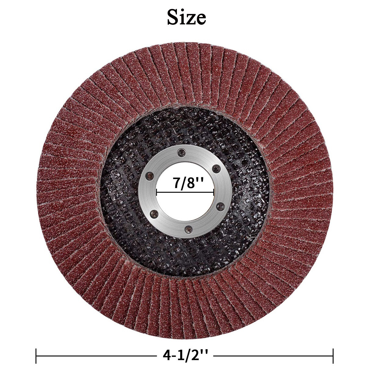 20PACK 4.5inch Professional Flap Discs T27 For Grinder Sanding