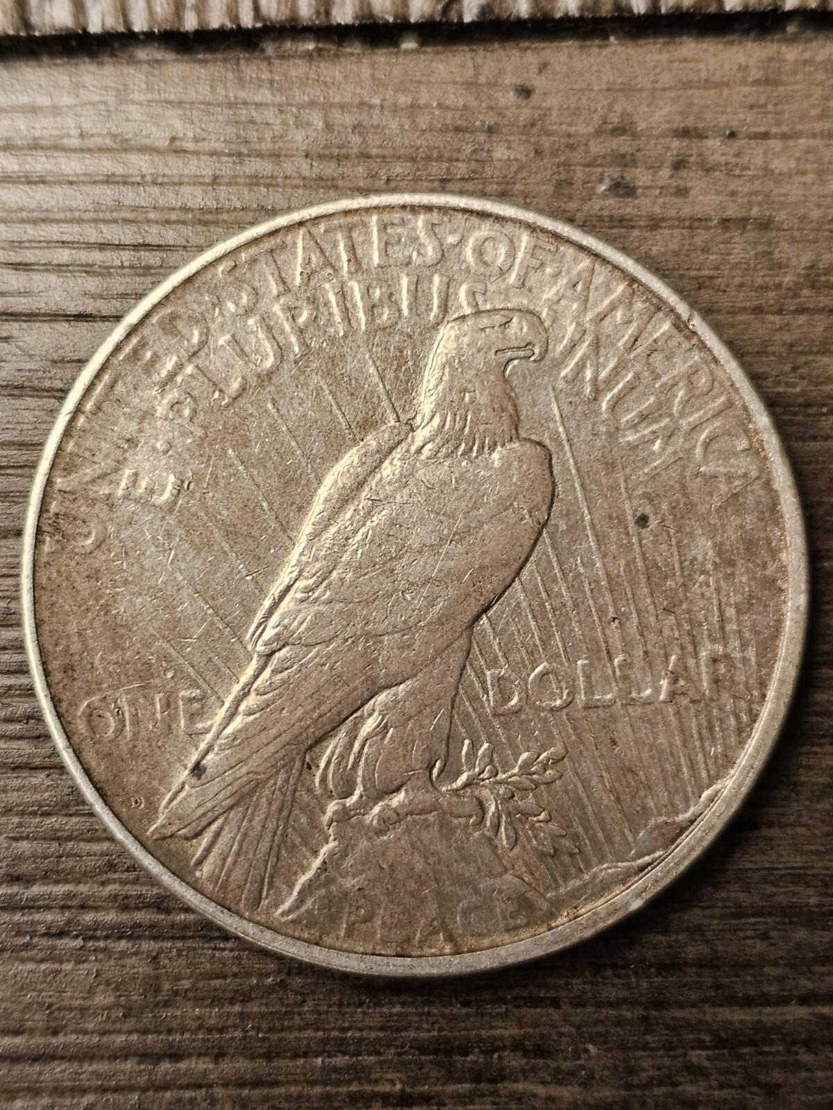 1923 D Peace Silver Dollar 90 US 1 Coin Denver Minted VGXF