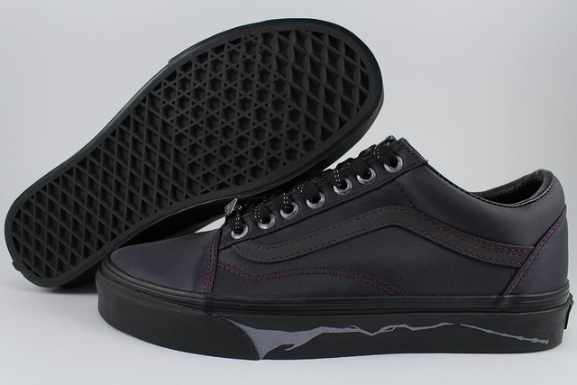 old skool vans black men