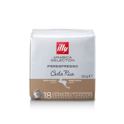 illy Costa Rica 18 Kapseln IPERESPRESSO Arabica Selection - 69,37 /kg