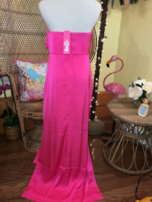 carlynn maxi dress lilly pulitzer Carlynn Satin Maxi Bow Dress