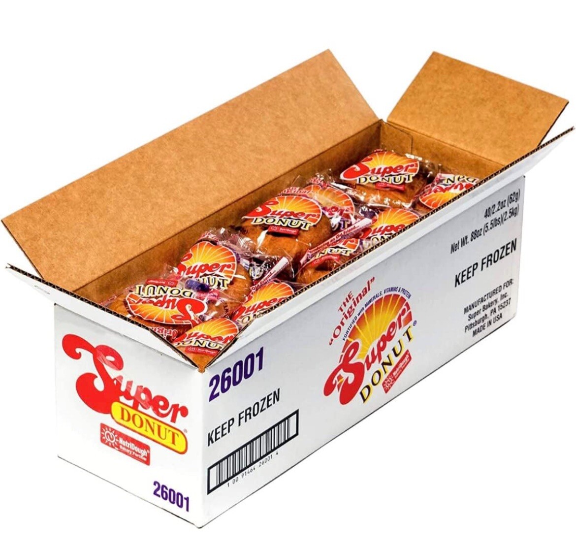 The Original HEALTHY Super DONUT: Super Bakery , Jumbo Size