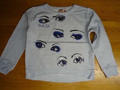 MILLION X   Niedlicher Pullover   Mit Pailletten   Gr. 128, 8 J   Ungetragen