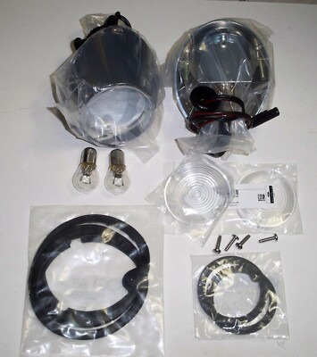1969-70 Mustang Back Up LIGHTS KIT- FOMOCO LENSES, BG Hardware $79.95 ship inclu