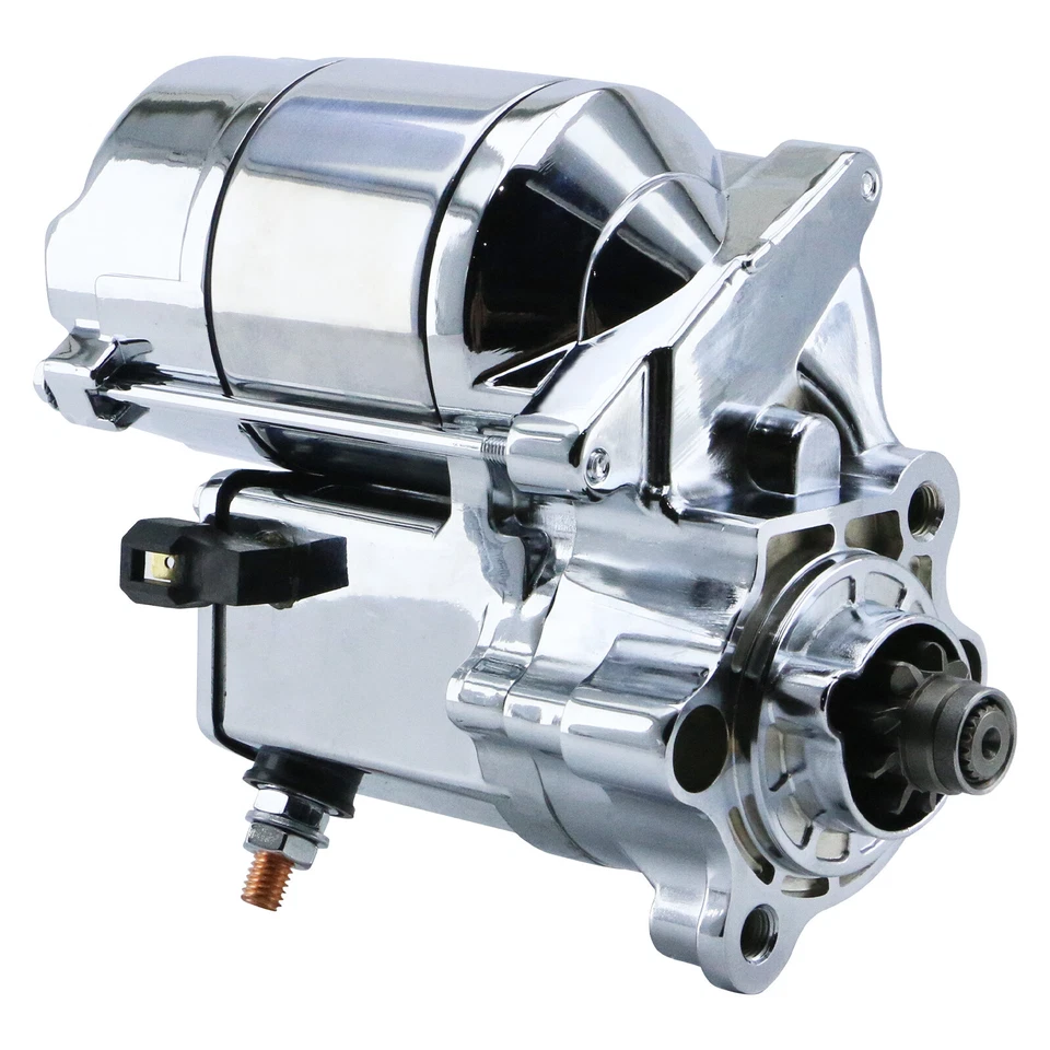 New Starter For Harley Davidson XL XLC XLH Sportster Chrome Style 128000-8453 - Image 4 of 4