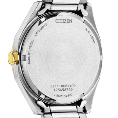 CITIZEN Eco-Drive メンズ腕時計 BM7624-82A Citizen Collection BM7624-82A Eco-Drive Silver x Gold Stainless