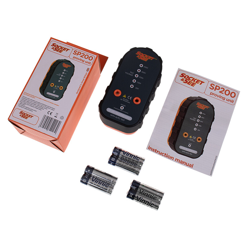 NEW Socket & See SP200 Professional Proving Unit / UK Stock and Seller