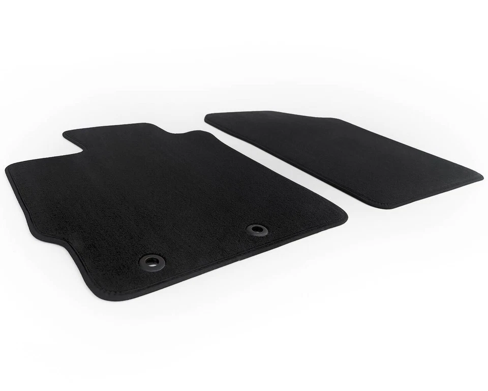 NEU Fußmatten für Toyota Yaris 2011> Velours Matten Automatte Schwarz Wetterfest