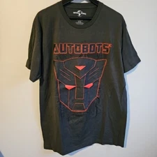 UNIVERSAL STUDIOS TRANSFORMERS AUTOBOTS LOGO SHORT SLEEVE T-SHIRT LARGE