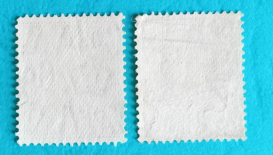 Australia Postage King George VI 2.1/2 D &2D Stamps. Rare. - Image 2 of 2