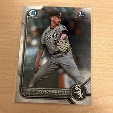 2022 BOWMAN DRAFT CHROME peyton pallette white sox #BDC-177 base 1st prospect