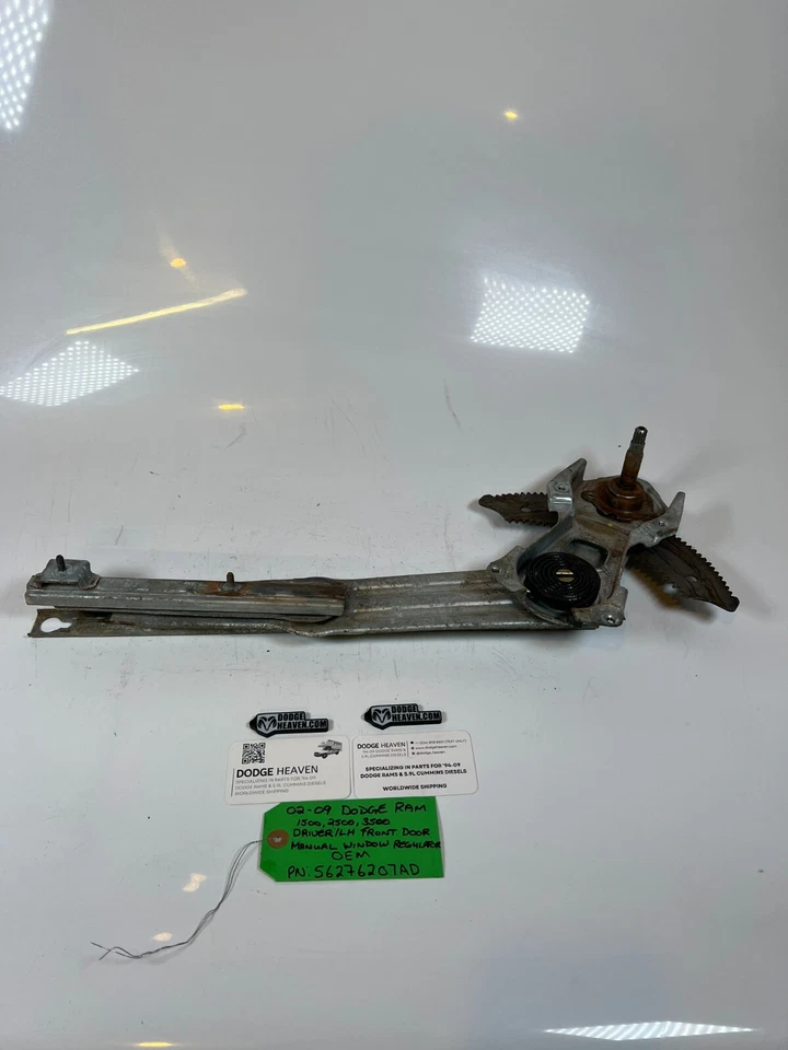OEM 2002-2009 Dodge Ram 1500-3500 Manual Window Regulator Front Driver LH - Image 4 of 4