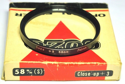 ★ COZO CLOSE-UP + 3 LENS 58 mm JAPAN★ - Imagen 2 de 3