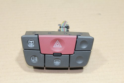 Schalterblock Warnblinkschalter CITY Schalter 735357113 Fiat Panda 169 Bj,2009