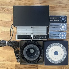 Sawyers Rotomatic Model 700 Slide Projector Cables Vintage