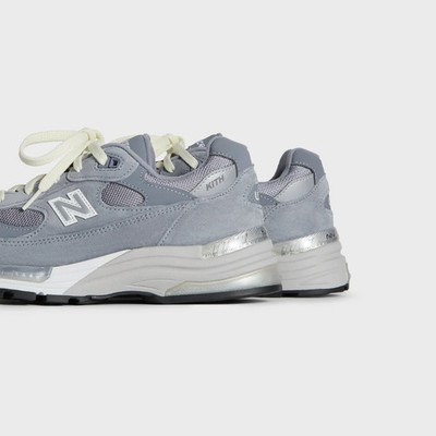 Size 11.5 - Kith x New Balance 992 Made In USA 'Argon' Gray Blue