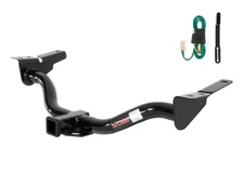 Curt Class 3 Trailer Hitch 2in Receiver & Wiring Harness Kit 13506-55255