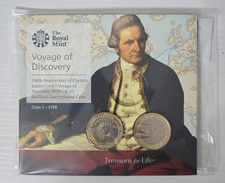 Royal Mint 2018 & 2019 Captain Cook £2 Two Pound Coin Brilliant Uncirculated