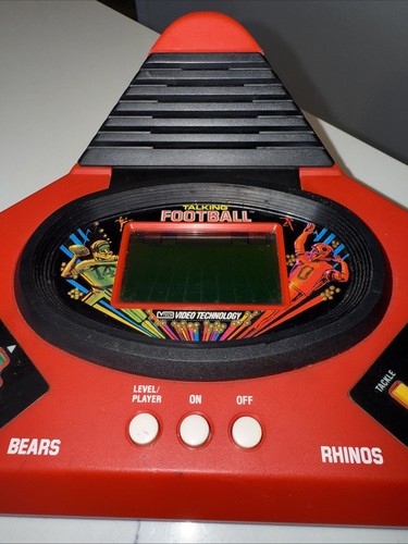 Vintage 1986 V-Tech Elettronica Parlante Gioca Per Gioca Calcio/Non Funzionante/RICAMBI. - Foto 3 di 11