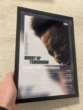 The Weeknd Hurry Up Tomorrow A4 Framed Print Poster With Frame