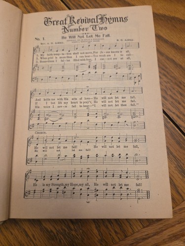Great Revival Hymns No 2 For The Church Sunday School & Evangelistic Services - Picture 8 of 9