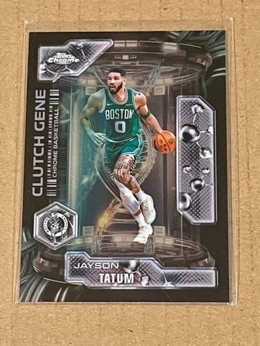 2025 Topps Chrome Jayson Tatum Base (RAW)