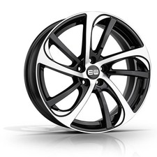 CERCHIO IN LEGA ELITE WHEELS STORM BLACK POLISH PER SEAT ARONA 17"
