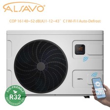 Pompe à chaleur piscine Alsavo INVERBOOST Elite 7,5 kW ~ 16,5 kW ventilateur simple/double