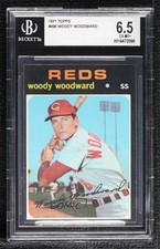 1971 Topps Woody Woodward #496 BGS 6.5 0q3