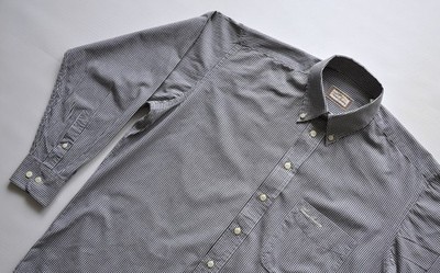 THOMAS BURBERRY 1985 Men's Shirt Herren Hemd Gr. M Kariert/Check Vintage 90s
