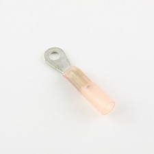 22-18 Ga. Solder Heat-Shrink Ring Terminals, 8 Stud - pack of 10 