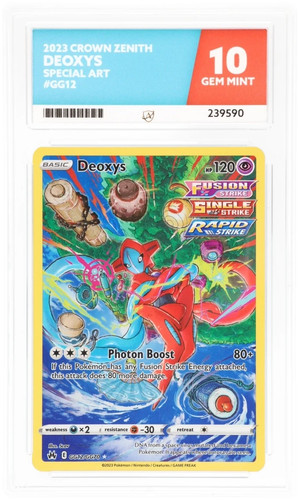 Deoxys graded ACE 10 for sale on eBay