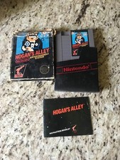 Hogan's Alley Nintendo Game Authentic NES Cartridge Box Dust Cover and Manual